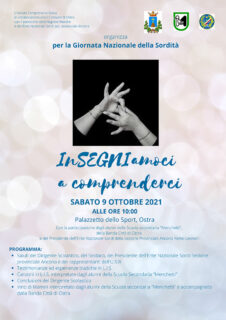 Insegniamoci a comprenderci - Evento a Ostra - locandina