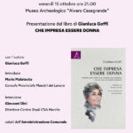 Presentazione del libro di Gianluca Goffi "Che impresa essere donna"