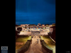 Panorama dalla Rocca di Senigallia - Stazione serale - Foto di Luca Ulissi