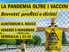 Incontro sulla pandemia con Vittorio Agnoletto