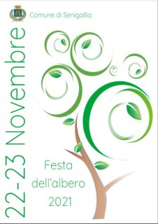Festa dell'albero 2021 a Senigallia - locandina
