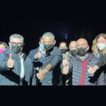 Fiorello al Teatro La Fenice di Senigallia con la giunta comunale Olivetti