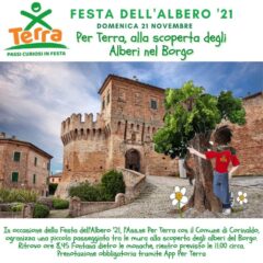 Festa dell'albero 2021 a Corinaldo - locandina