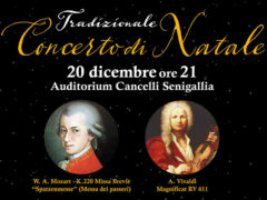 Concerto di Natale presso l'Auditorium Cancelli Senigallia