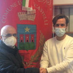 Il Dott. Aboud Assad con il sindaco di Trecastelli Marco Sebastianelli