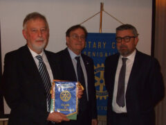Prof. Mauro Silvestrini ospite del Rotary Club Senigallia