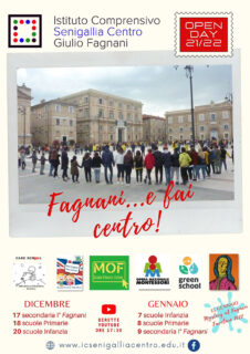 Open Day Istituto Comprensivo Senigallia Centro - Fagnani - locandina