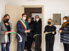 Inaugurazione mostra La Forma del Ritratto a Trecastelli - Foto Patrizia Lo Conte