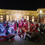 Sfilata dei Babbi Natale in Moto del Moto Club Senigallia 