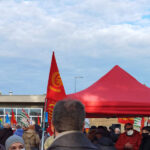 Presidio alla Caterpillar di Jesi