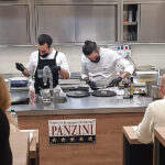 Matteo Balducci, prima lezione del corso amatoriale di cucina "4 ristoranti"