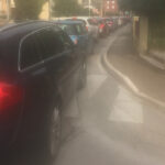 Traffico in via Cilea
