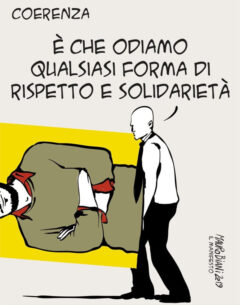 Vignetta di Biani per Giulio Regeni