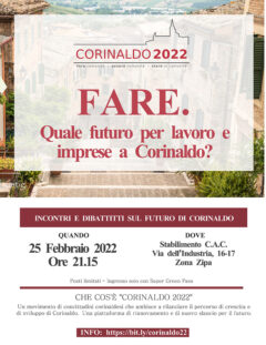 Progetto "Corinaldo 2022"