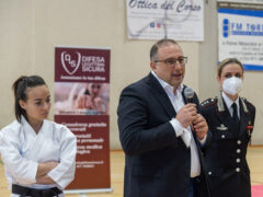 A Ostra iniziativa di Difesa Legittima Sicura, con Lucia Morico, Rosalba Forciniti, Viviana Bottaro