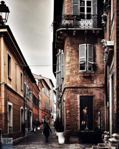 Centro storico di Senigallia - Via Gherardi - Foto di Floriana Giacchini