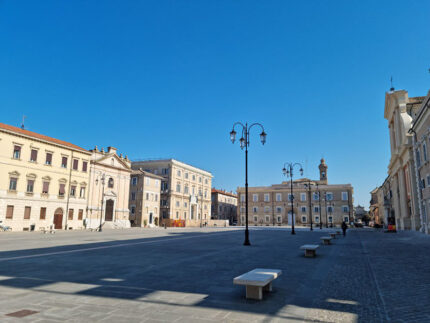 Piazza Garibaldi a Senigallia