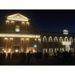 Facciate restaurate del Duomo e del Palazzo Vescovile di Senigallia