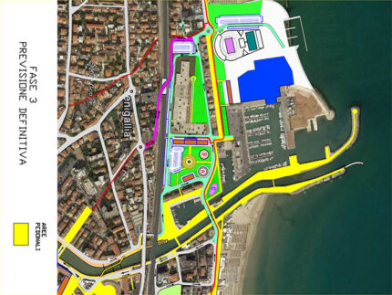 Progetto Paolo Landi su sviluppo dell'area portuale grazie al nuovo sovrappasso