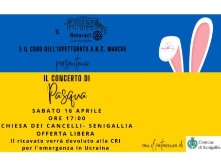Concerto di Pasqua promosso dal Rotaract di Senigallia