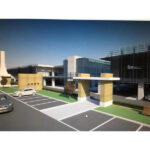 Rendering di una delle ipotesi progettuali del Conad a Senigallia