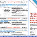 Seminari su "Il sistema e le fonti del diritto nelle autonomie territoriali"