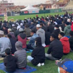 Fedeli islamici festeggiano a Senigallia la fine del Ramadan