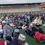 Fedeli islamici festeggiano a Senigallia la fine del Ramadan
