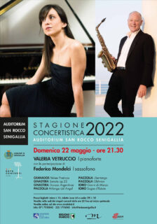Valeria Vetruccio e Federico Mondelci in concerto a Senigallia