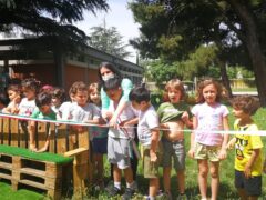 Percorso motorio inaugurato nella scuola dell'infanzia "Giardino del sole"