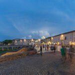 Veduta di piazza del Duca e Palazzo del Duca