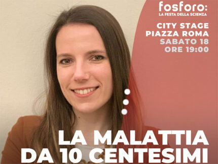 A Fosforo "La malattia da 10 centesimi" con Agnese Collino