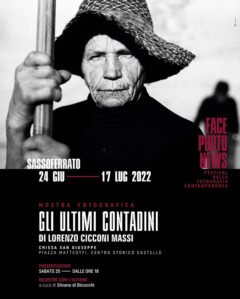 Mostra "Gli Ultimi Contadini" Lorenzo Cicconi Massi a Sassoferrato - locandina