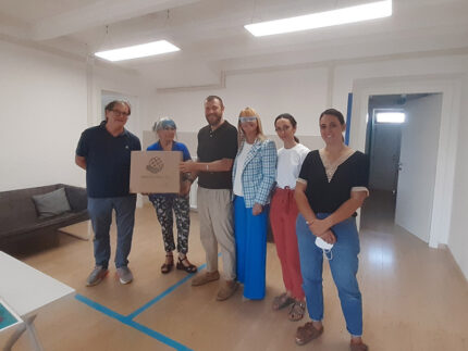Blue Rotary: consegna tablet a Vivere Verde onlus di Senigallia