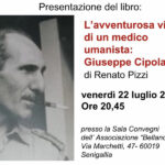 Presentazione libro "L'avventurosa vita di un medico umanista: Giuseppe Cipolat"