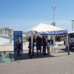 Polizia di Stato e Polizia Locale in piazza a Senigallia