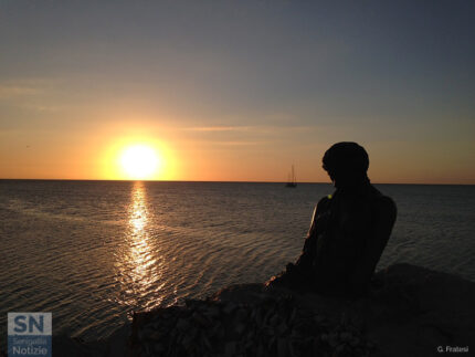 L'alba illumina Penelope - Foto di Giorgia Fratesi