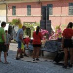 Partecipanti del progetto "Ci sto? Affare fatica!" a Serra de' Conti