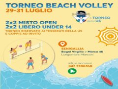 Torneo di Beach Volley organizzato da US Pallavolo Senigallia