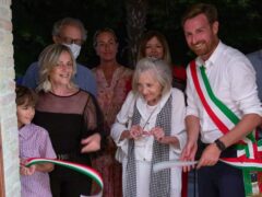 Inaugurazione della mostra dedicata a Gisella Meo