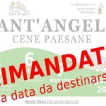 Rinvio delle "Cene Paesane"