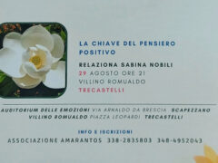 La chiave del pensiero positivo