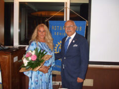 Maria Cristiana Fioretti al Rotary Club Senigallia