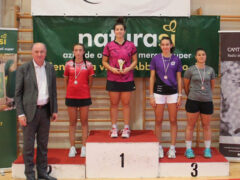 Badminton: Elettra Zampini premiata dal Presidente CONI Marche Fabio Luna