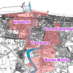 Alluvione settembre 2022 - La zona rossa nell'area urbana di Senigallia