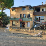 Attività commerciale a Pianello di Ostra alluvionata