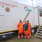 ANPAS Marche, cucina da campo a Pianello di Ostra dopo alluvione