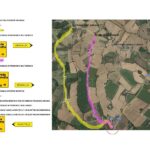 Lavori stradali in seguito alla frana avvenuta a Roncitelli