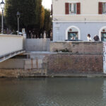 Asta idrometrica a fianco del Ponte degli Angeli dell’8 dicembre 2018