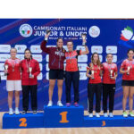 Elettra Zampini (Badminton Senigallia) sul podio (secondo posto) dei campionati italiani a Bolzano
